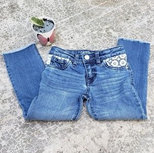 Cat & Jack frayed jeans
